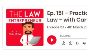The Law Entrepreneur Podcast Episode 151